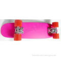 Single Kick Flat Canadian Maple Skateboard with 3.25" Alumi